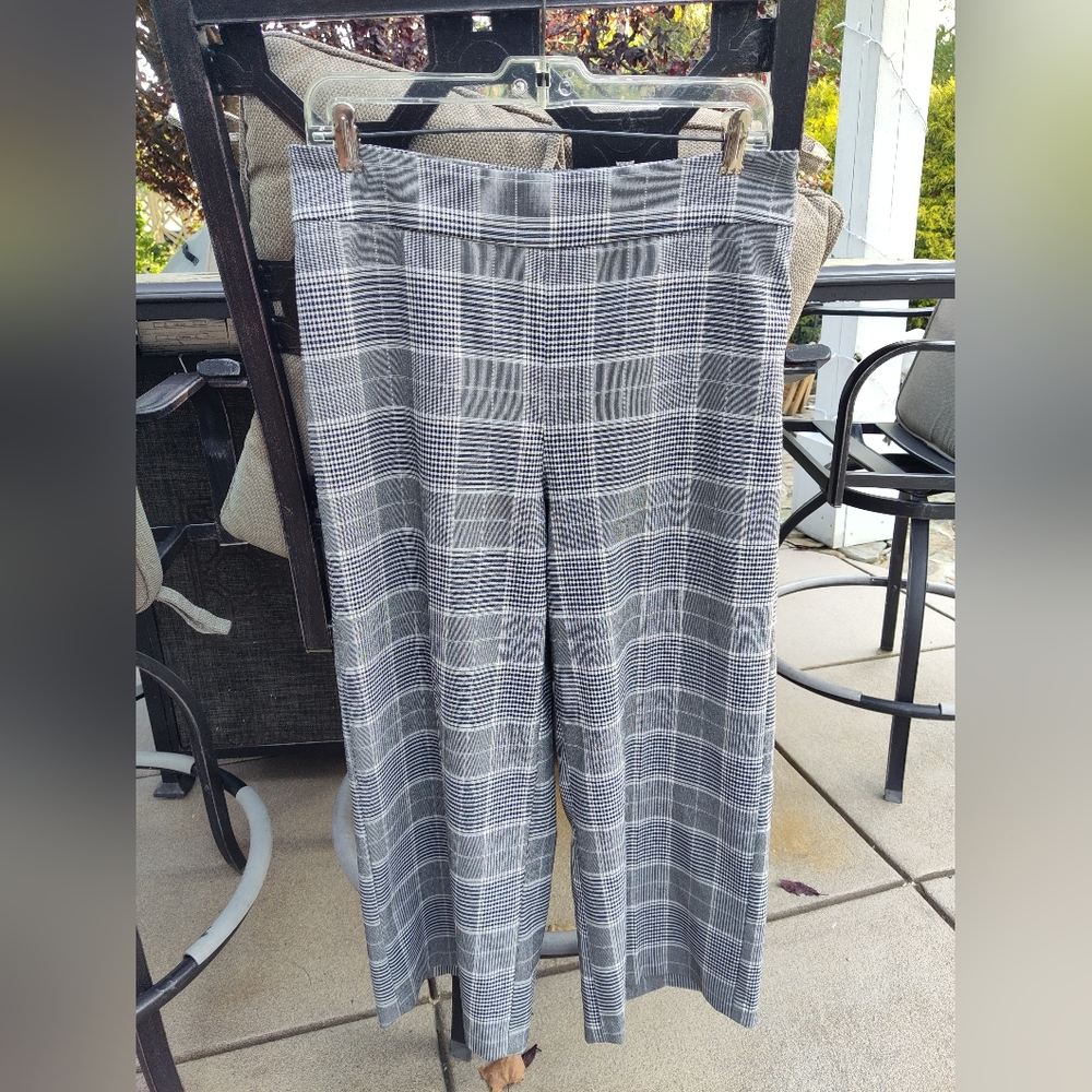 Rachel Zoe cropped wide leg pants